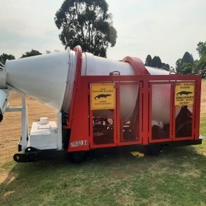 Pneumatic Concrete Mixer