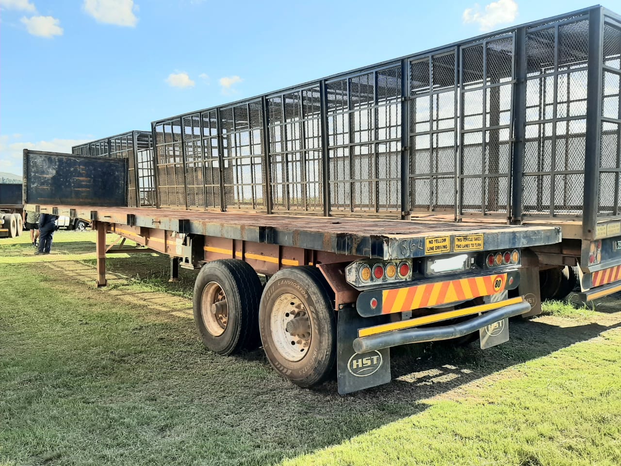 1997 Busaf Flat Deck Trailer Dirtworx