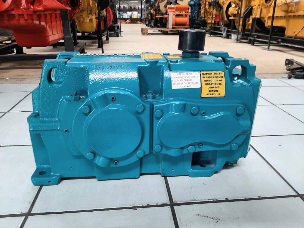 Hansen P4 Multistage Industrial Gearbox 37kW Ratio 22.4 to 1 Dirtworx
