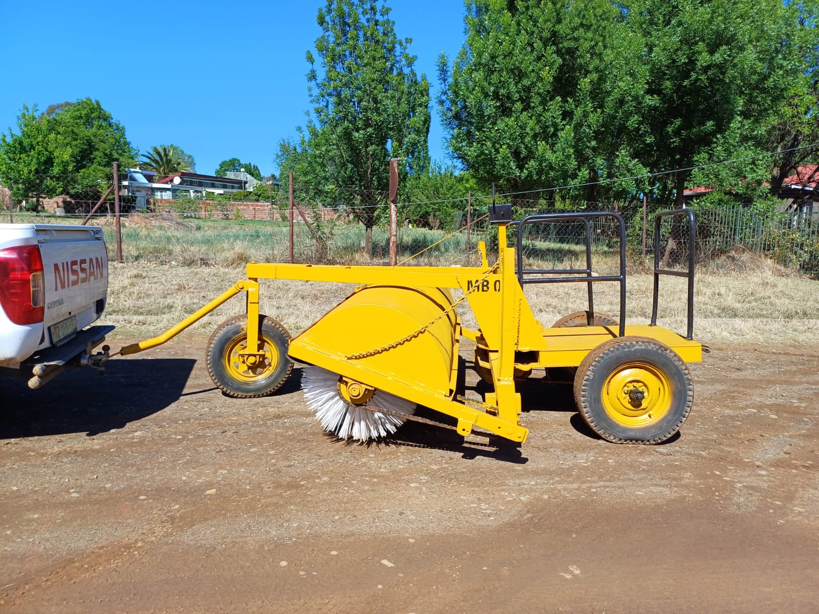 Macnay RS96 Road Broom Traction Sweeper Dirtworx