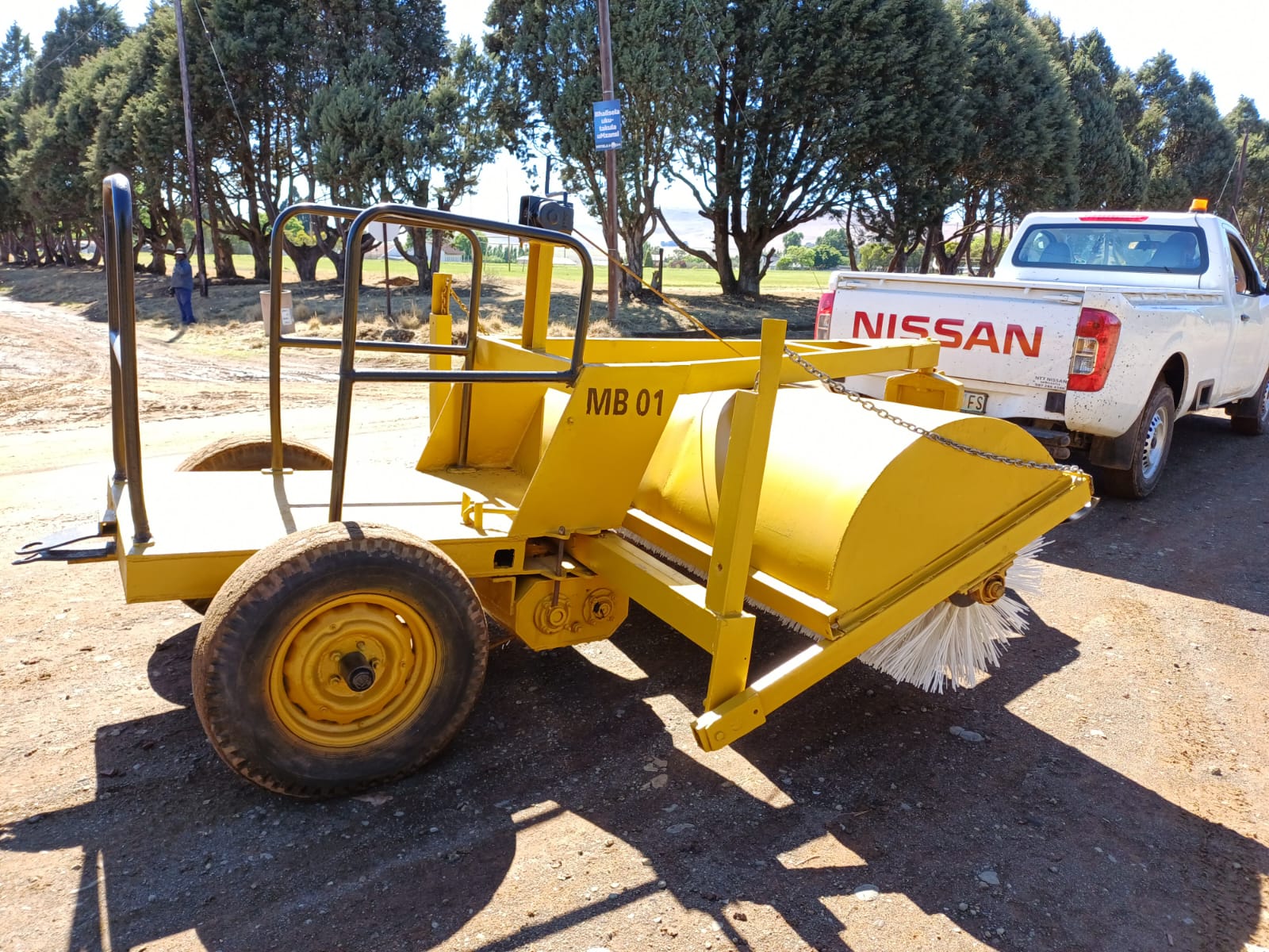 Macnay RS96 Road Broom Traction Sweeper Dirtworx