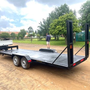 Car Trailer with Ramps 6m