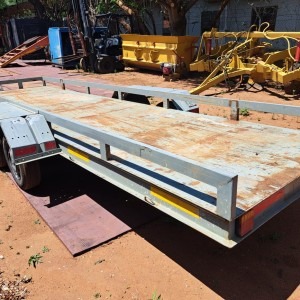 Utility Flatbed Trailer Length 6m x Width 1,5m