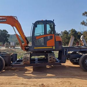 Mini Excavator Lowbed Trailer