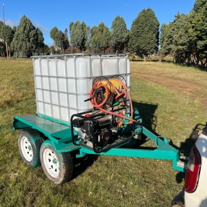 1000L Firefighter Vuurspuit Bowser Trailer