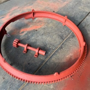 Concrete Mixer Ring Gear with Pilot Gear