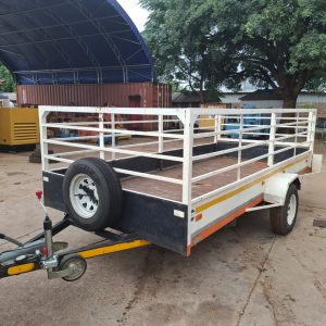 Vtec Single Axle Braked Trailer 4m