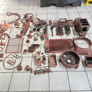 Perkins 403D-11 / Cat C1.1 Engine Stripping For Spares