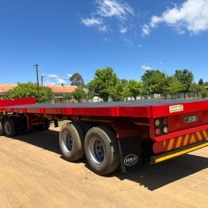 2014 SA Truck Bodies Semi Flatdeck Trailer 12m