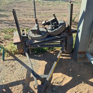 Shipping Container Dolly Moving Trailer