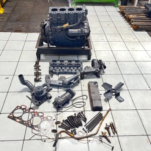 Perkins 4.248 Turbo Diesel Engine Stripped for Spares