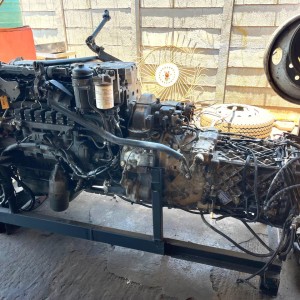 DAF CF75.310 PE228C Engine With ZF Ecosplit Gearbox