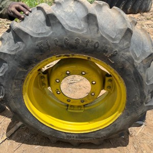 Tractor Tyre with Rim 12.4-24