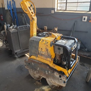 JCB Walk Behind Dual Drum Vibrating Roller