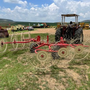 Enorossi 8 Tol Hark  8 Wheel Rake