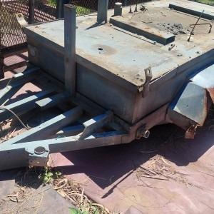 Utility Multi Purpose Double Axle Trailer