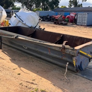 Heavy Duty Trailer Side Tipper Bin
