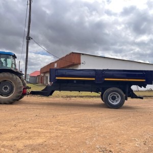 Farm Tipper Trailer With Dropsides 8 Ton