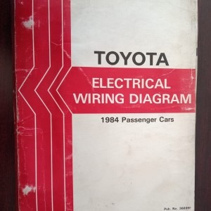 Toyota Electrical Wireing Diagram 1984 Passenger Cars