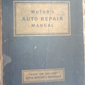 Motor's Auto Repair Manual