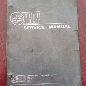 SE Bray 566 Tractor Shovel Service Manual