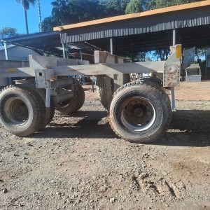Double Axle Drawbar Bogie
