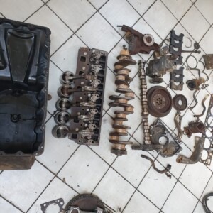 Mercedes Benz OM906 Engine Stripping for Spares