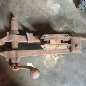 Vintage Blacksmith Post Leg Vise