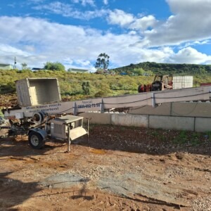Towable Material Lift