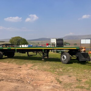 TFM Flatdeck Drawbar Trailer